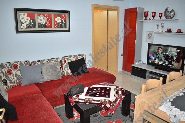 Two bedroom apartment for rent close to Muhamet&nbsp;Gjollesha Street in Tirana.

The apartment is